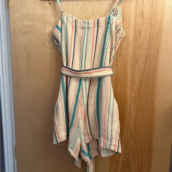 Splendid La Paz Striped Multicolor Romper, Select Item 3/$25. - Picture 9 of 15